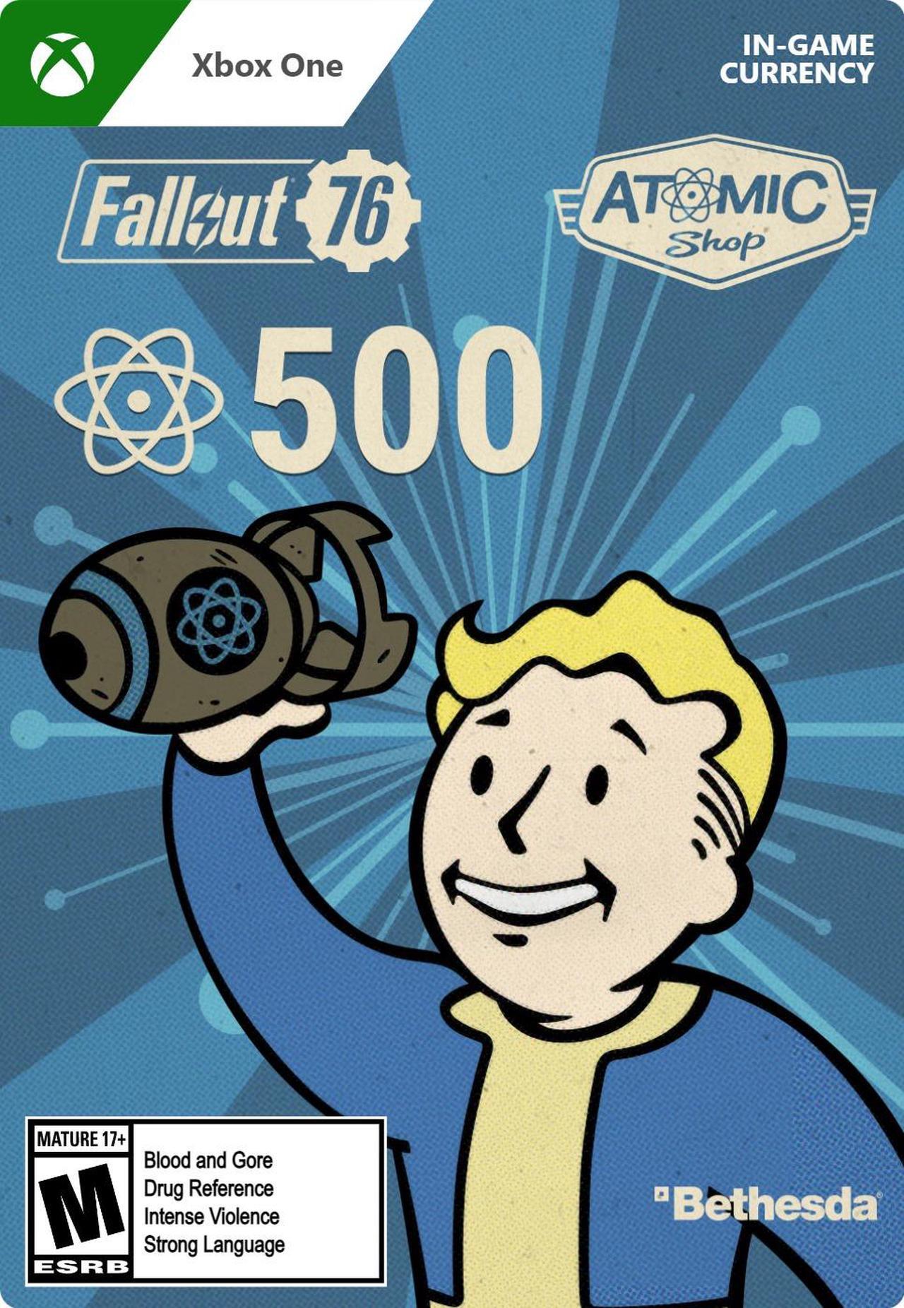 Main image of Fallout 76: 500 Atoms Xbox One [Digital Code]
