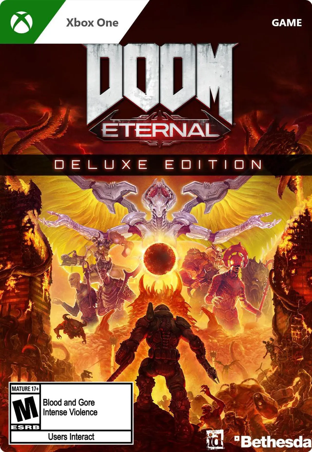Main image of DOOM Eternal: Deluxe Edition Xbox One [Digital Code]