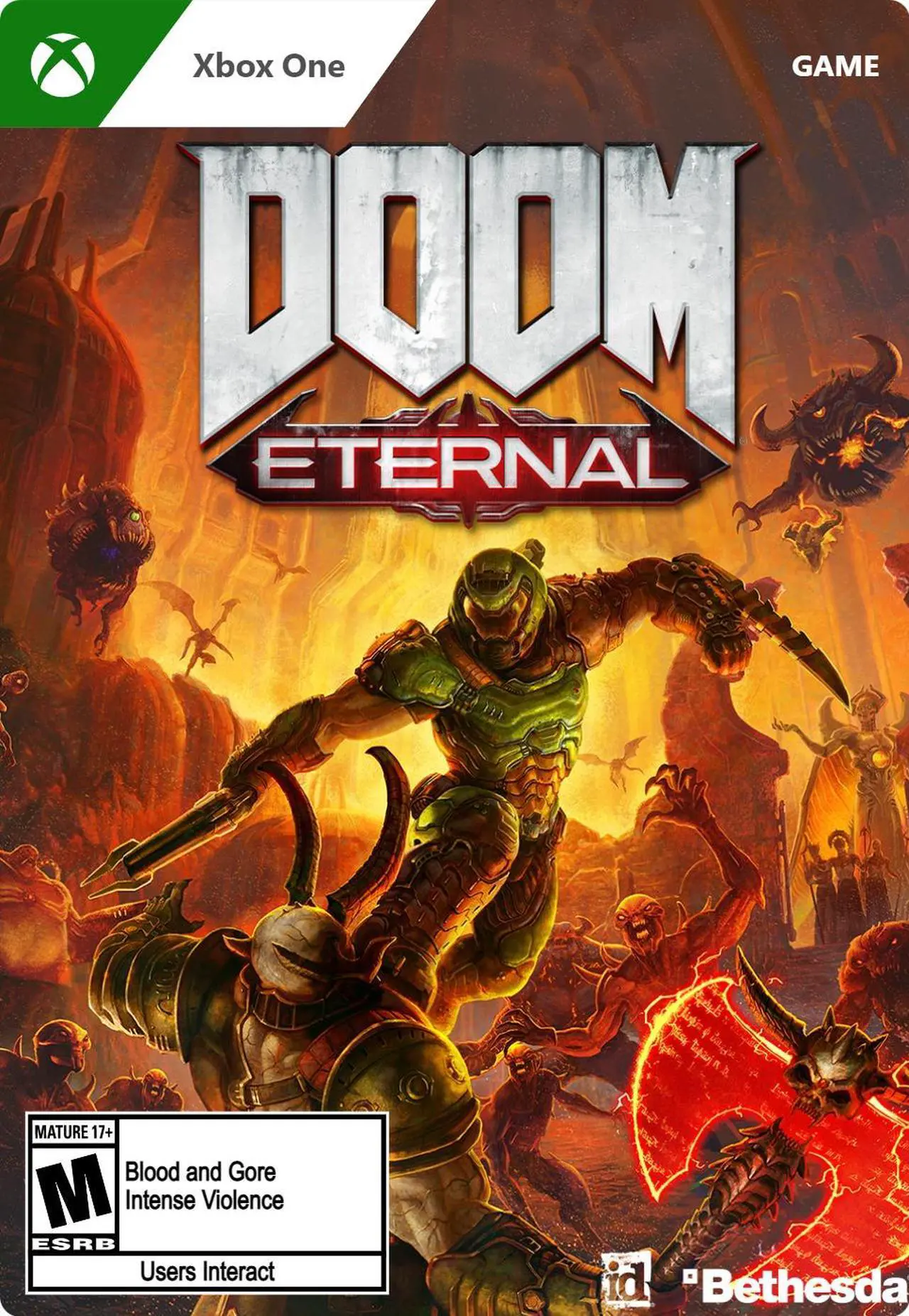 Main image of DOOM Eternal Xbox One [Digital Code]