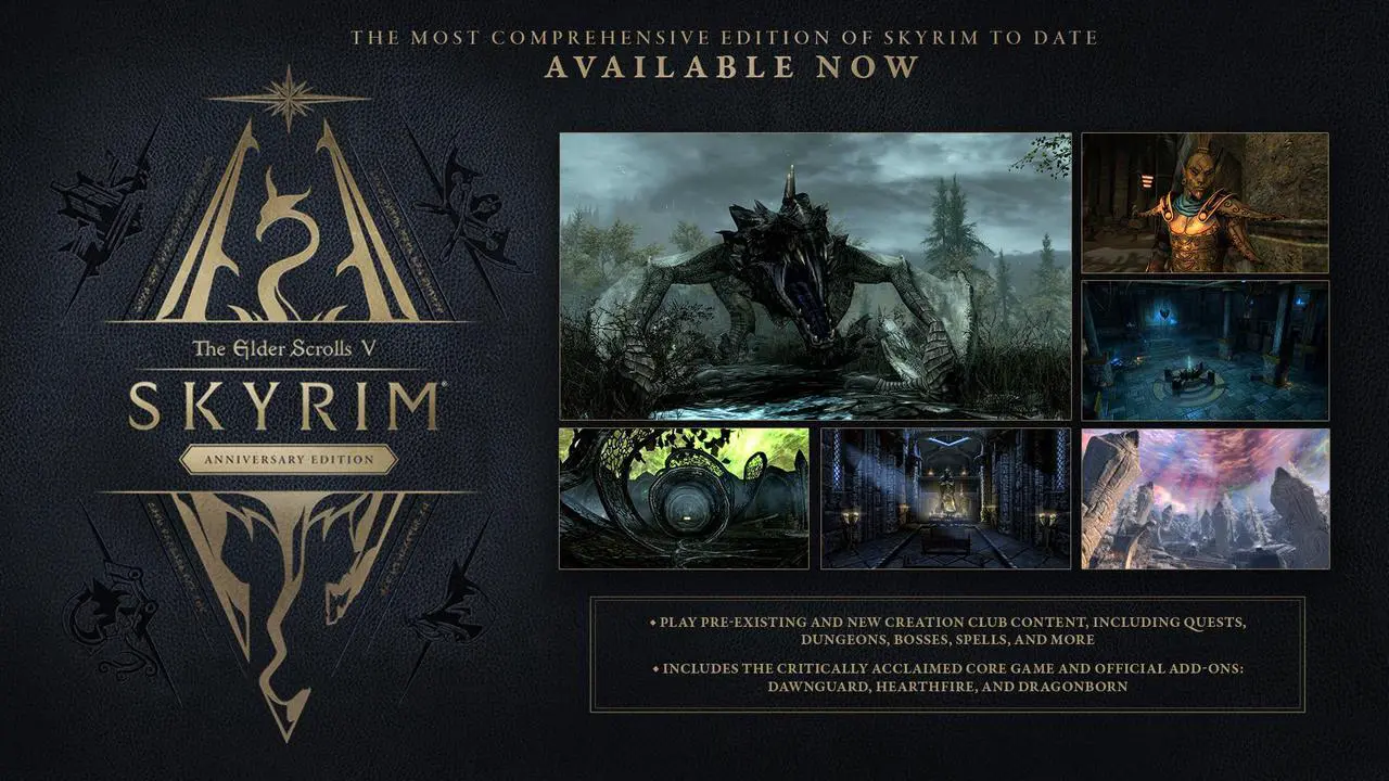 Alt view image 2 of 12 - The Elder Scrolls V: Skyrim Anniversary Edition - PC [Online Game Code]