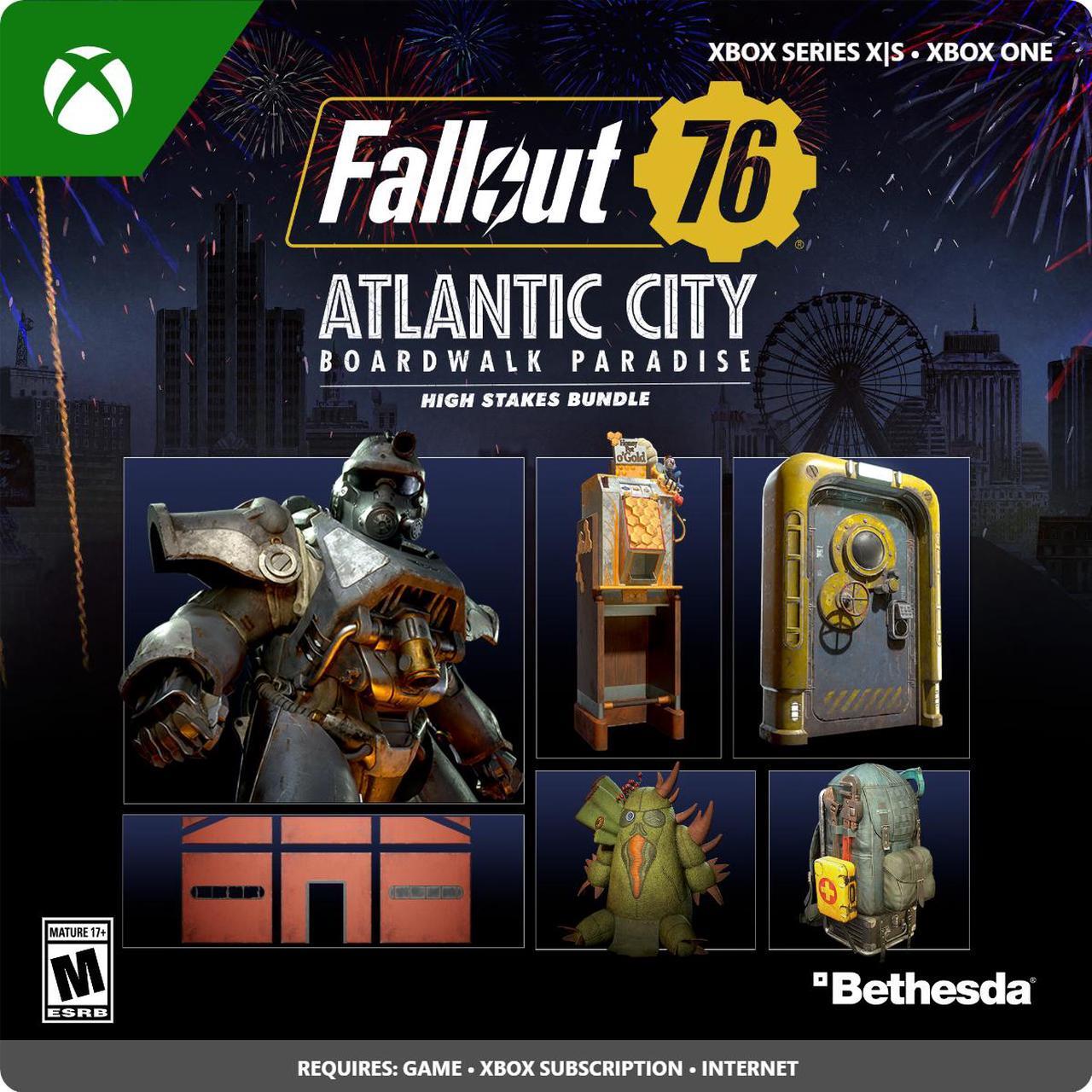 Main image of Fallout 76: Atlantic City High Stakes Bundle Xbox Series X|S, Xbox One, Windows [Digital Code]