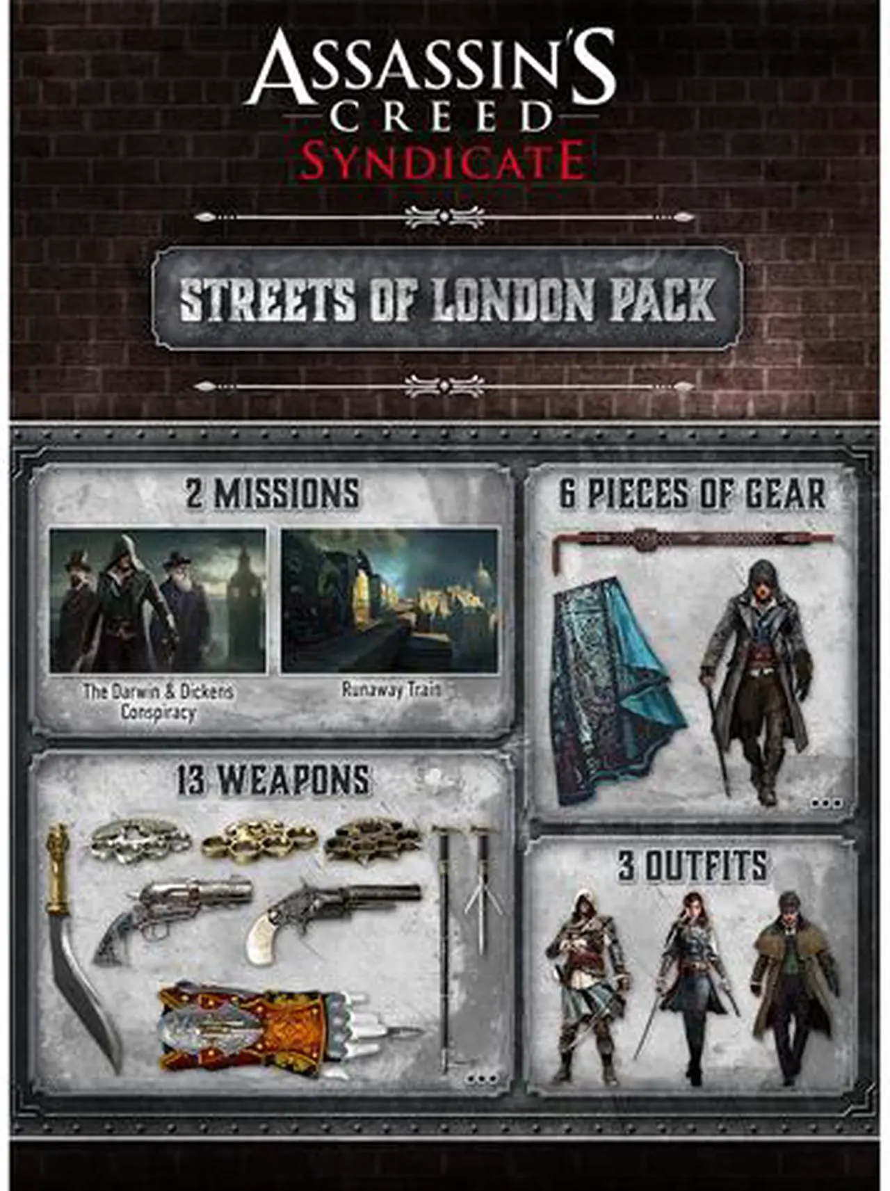 Main image of Assassin's Creed Syndicate - Streets of London ULC pack [Online Game Code]
