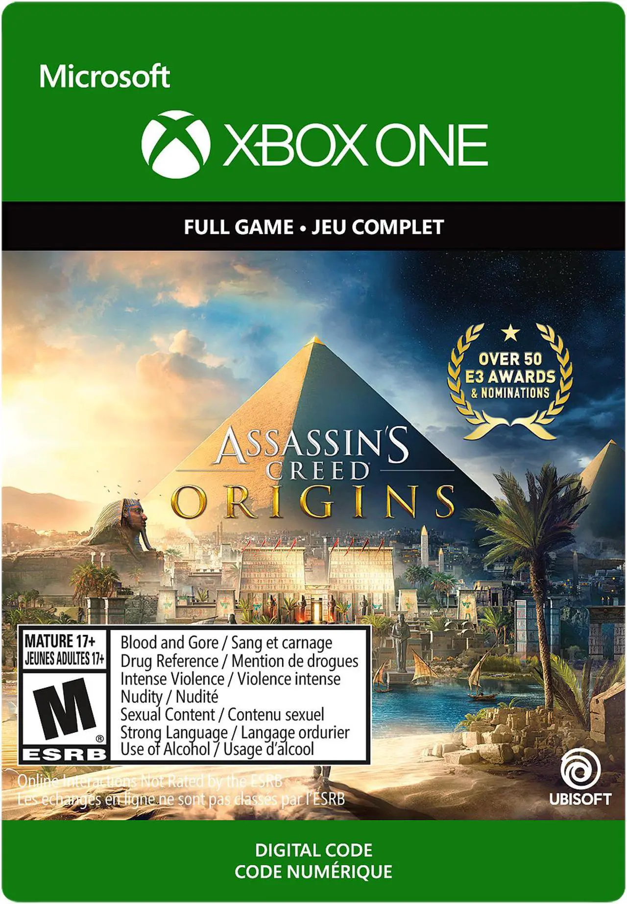 Main image of Assassin's Creed Origins: Standard Edition Xbox One [Digital Code]
