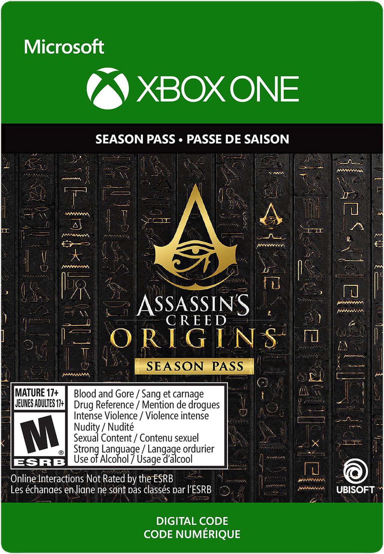 Main image of Assassin's Creed Origins: Season Pass Xbox One [Digital Code]