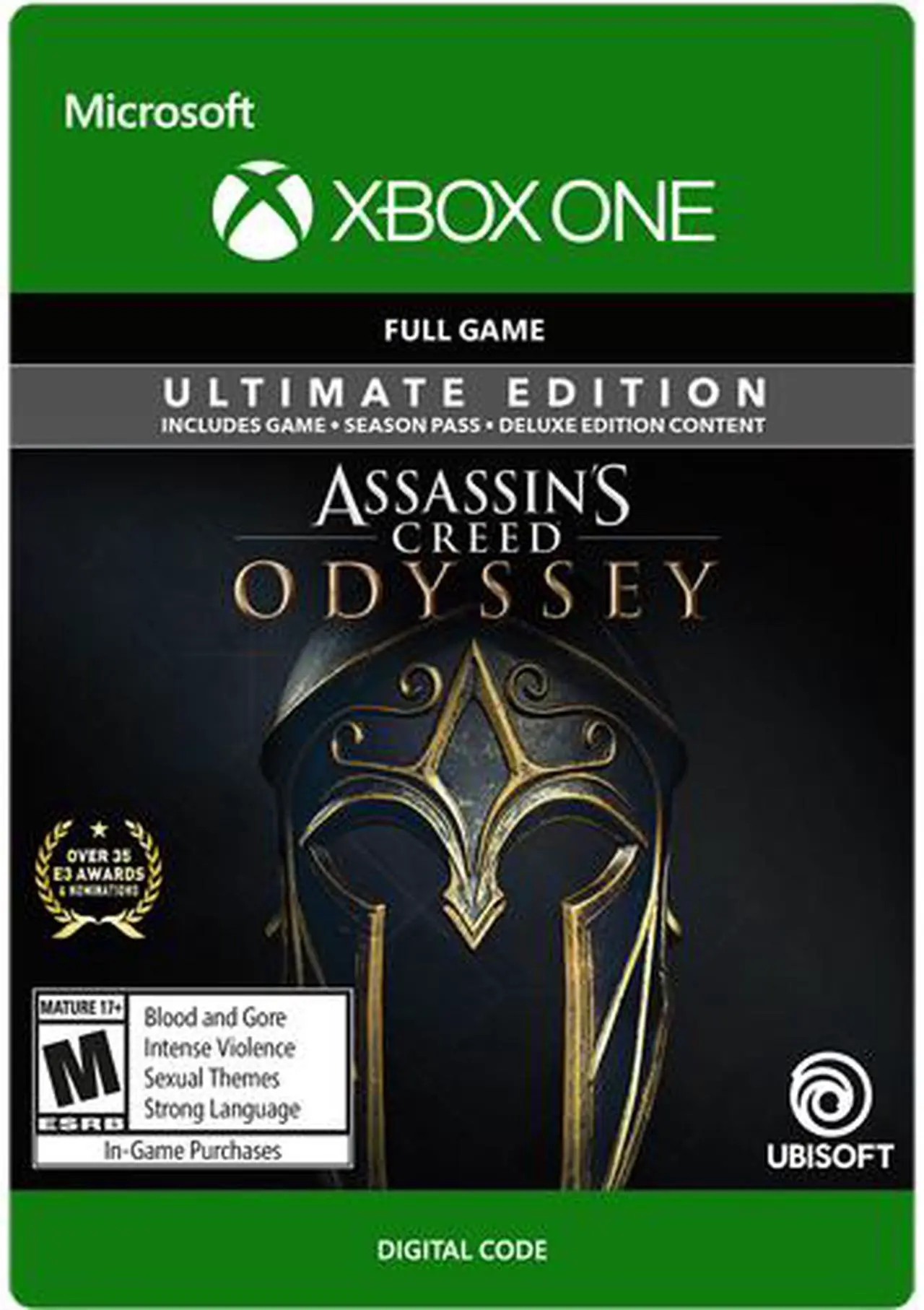 Main image of Assassin's Creed Odyssey Ultimate Edition Xbox One [Digital Code]