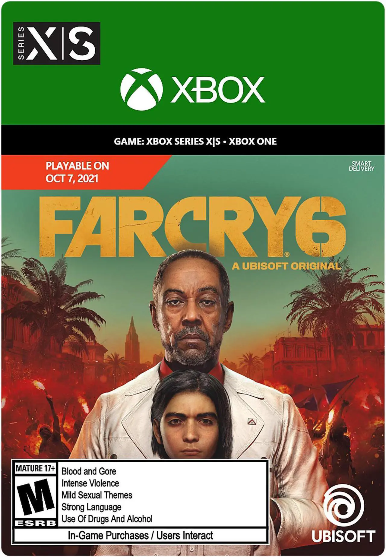 Main image of Far Cry 6 Standard Edition Xbox Series X|S and Xbox One [Digital Code]
