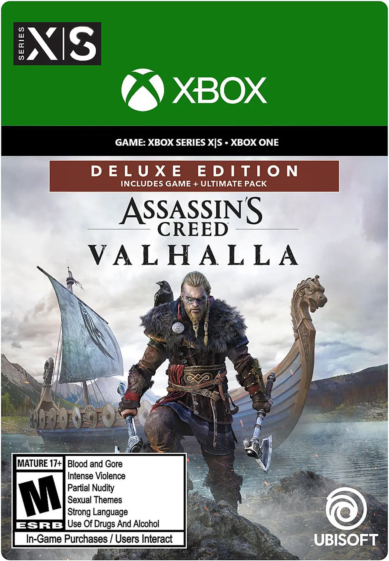 Main image of Assassin's Creed Valhalla Deluxe Edition Xbox Series X|S, Xbox One [Digital Code]