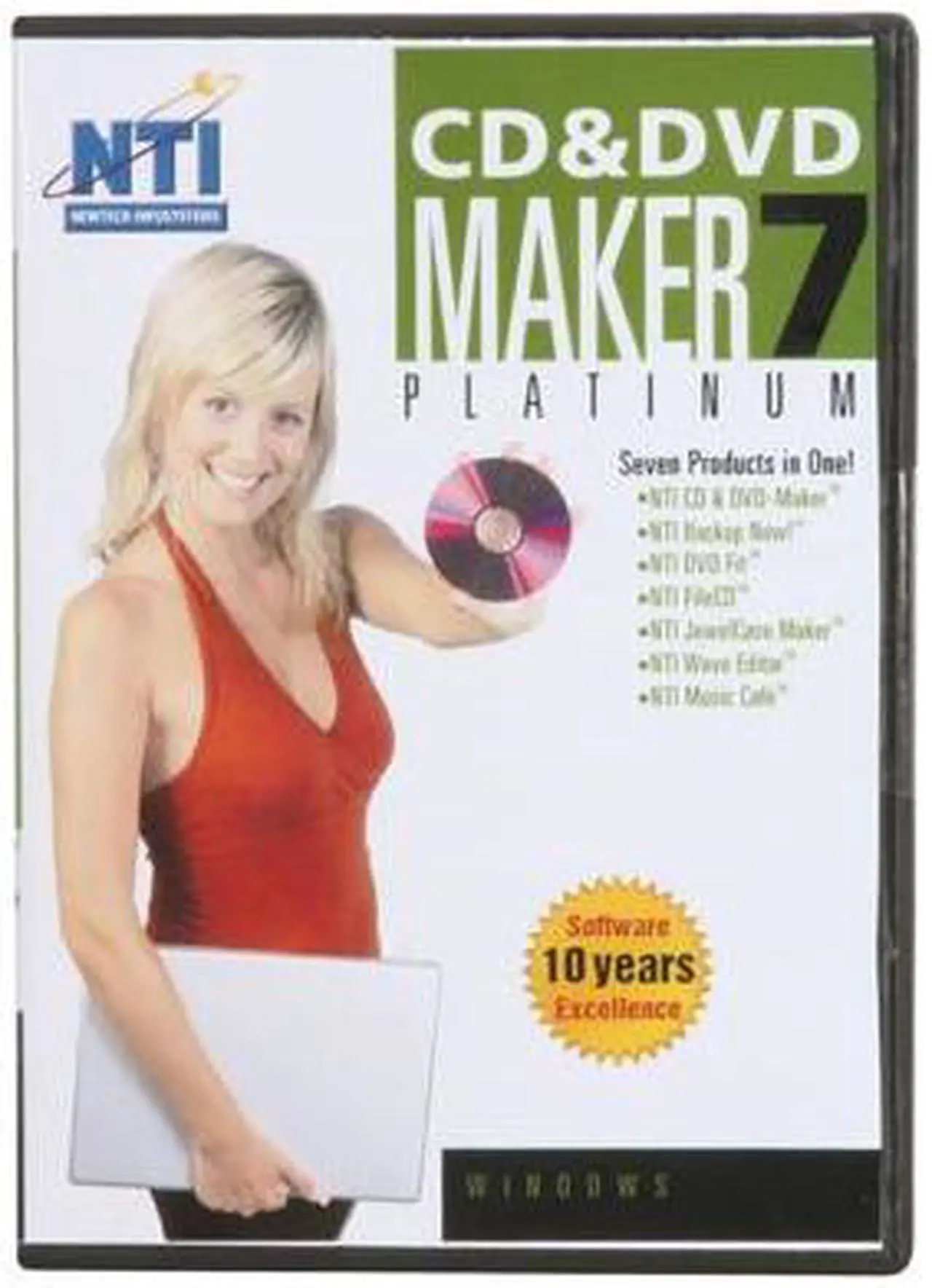 Main image of NTi CD&DVD Maker 7 Platinum