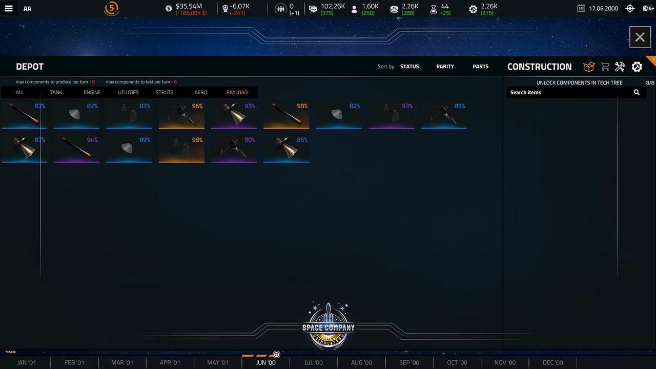 Alt view image 8 of 10 - Space Company Simulator - Early Access - PC [Steam Online Game Code]