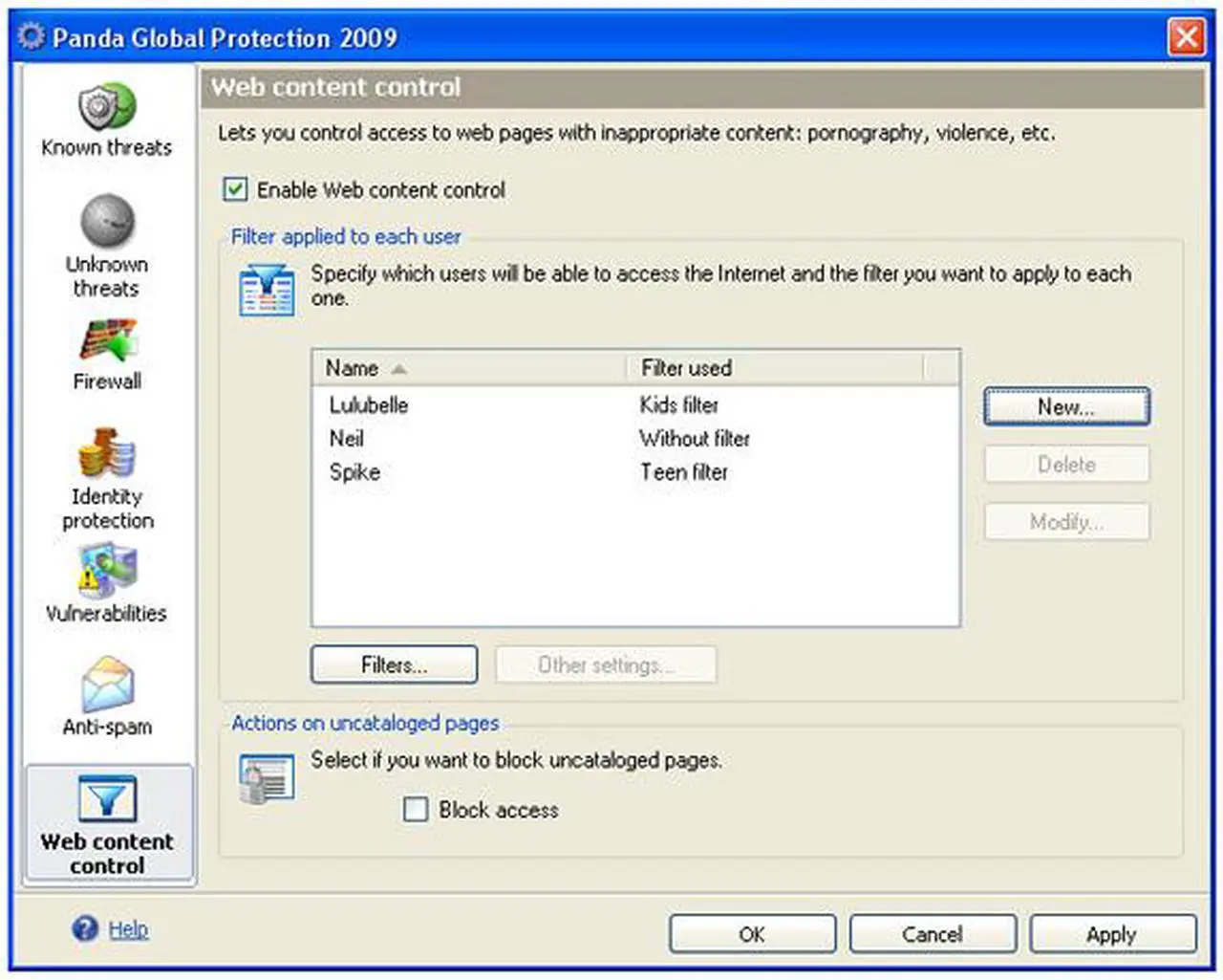 Alt view image 17 of 19 - Panda Security Global Protection 2009 - 3 User