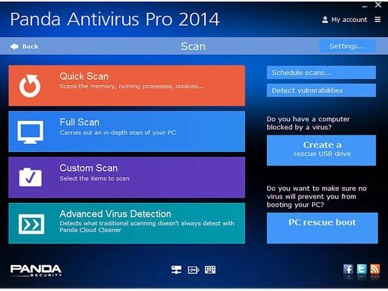 Alt view image 3 of 7 - Panda Antivirus Pro 2014 - 1 PC - Download
