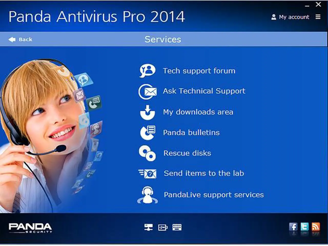Alt view image 7 of 7 - Panda Antivirus Pro 2014 - 1 PC - Download