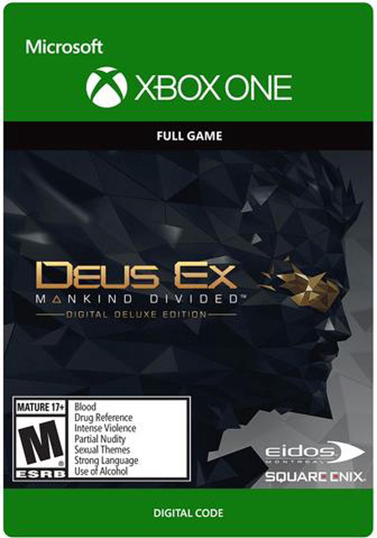 Main image of Deus Ex Mankind Divided: Deluxe Edition Xbox One [Digital Code]