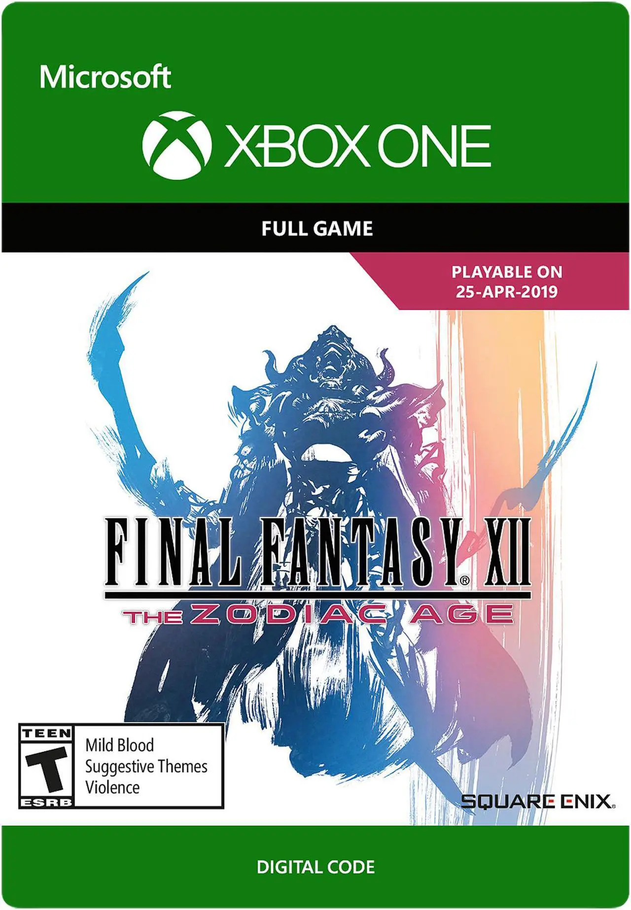 Main image of FINAL FANTASY XII The Zodiac Age Xbox One [Digital Code]