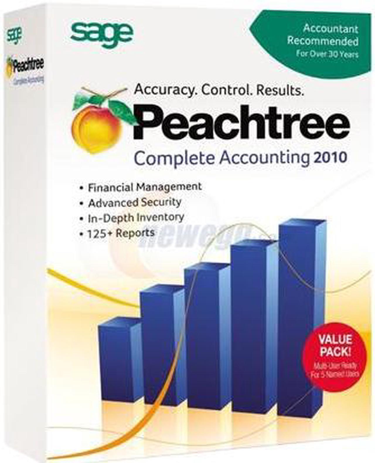 Main image of Peachtree by Sage Complete Accounting 2010 Multi-User