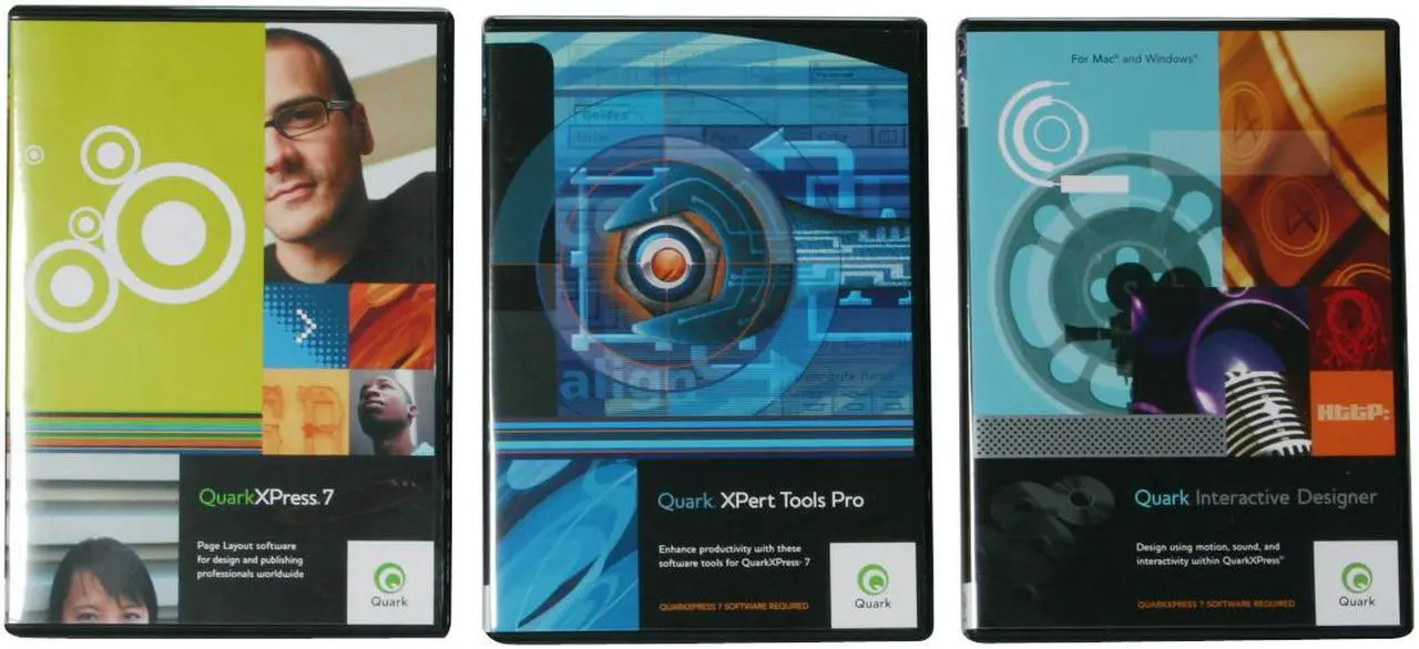 Alt view image 3 of 5 - Quark QuarkXPress 7 Full Version for MAC/WIN