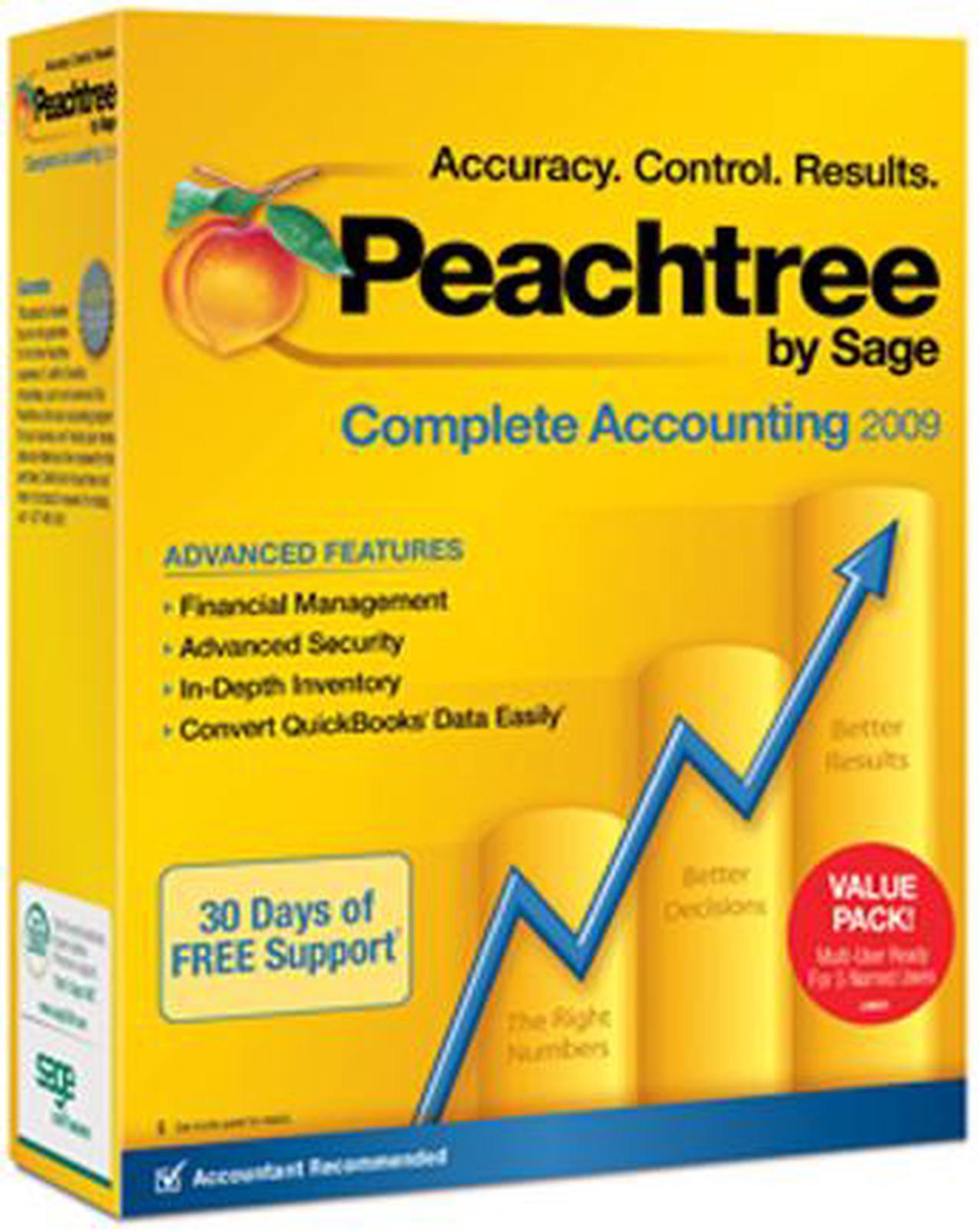 Alt view image 2 of 17 - Sage Peachtree Complete Accounting 2009 Multi-User Value Pack
