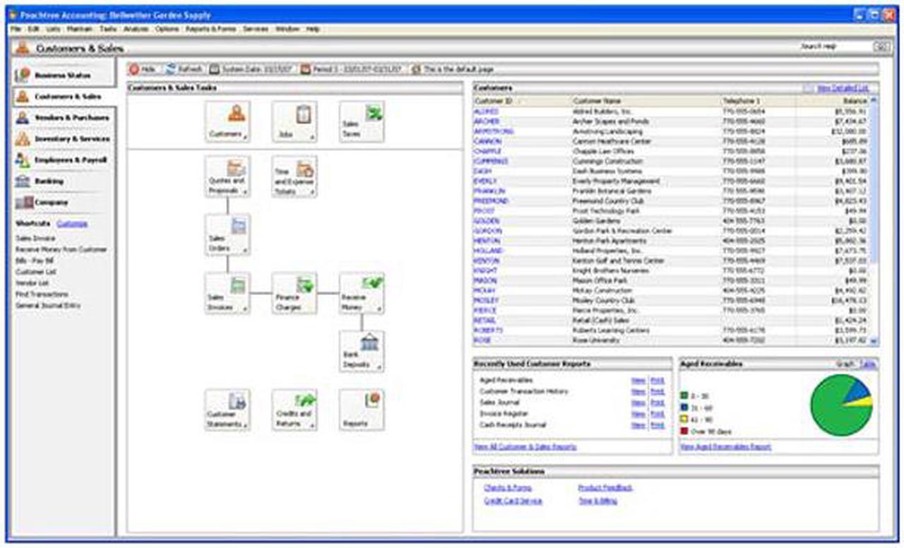 Alt view image 8 of 17 - Sage Peachtree Complete Accounting 2009 Multi-User Value Pack