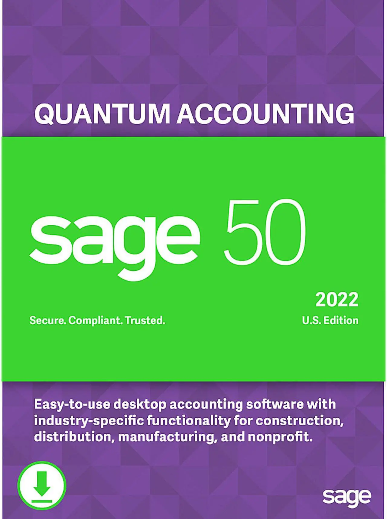 Main image of Sage 50 Quantum Accounting 2022 U.S 1-User [Download]
