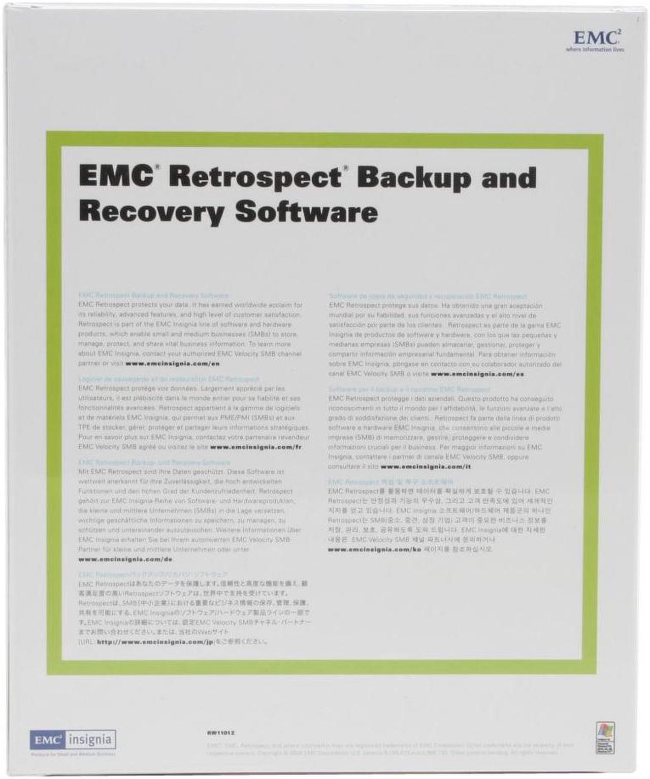 Alt view image 2 of 2 - EMC Retrospect 7.5 Single Server
