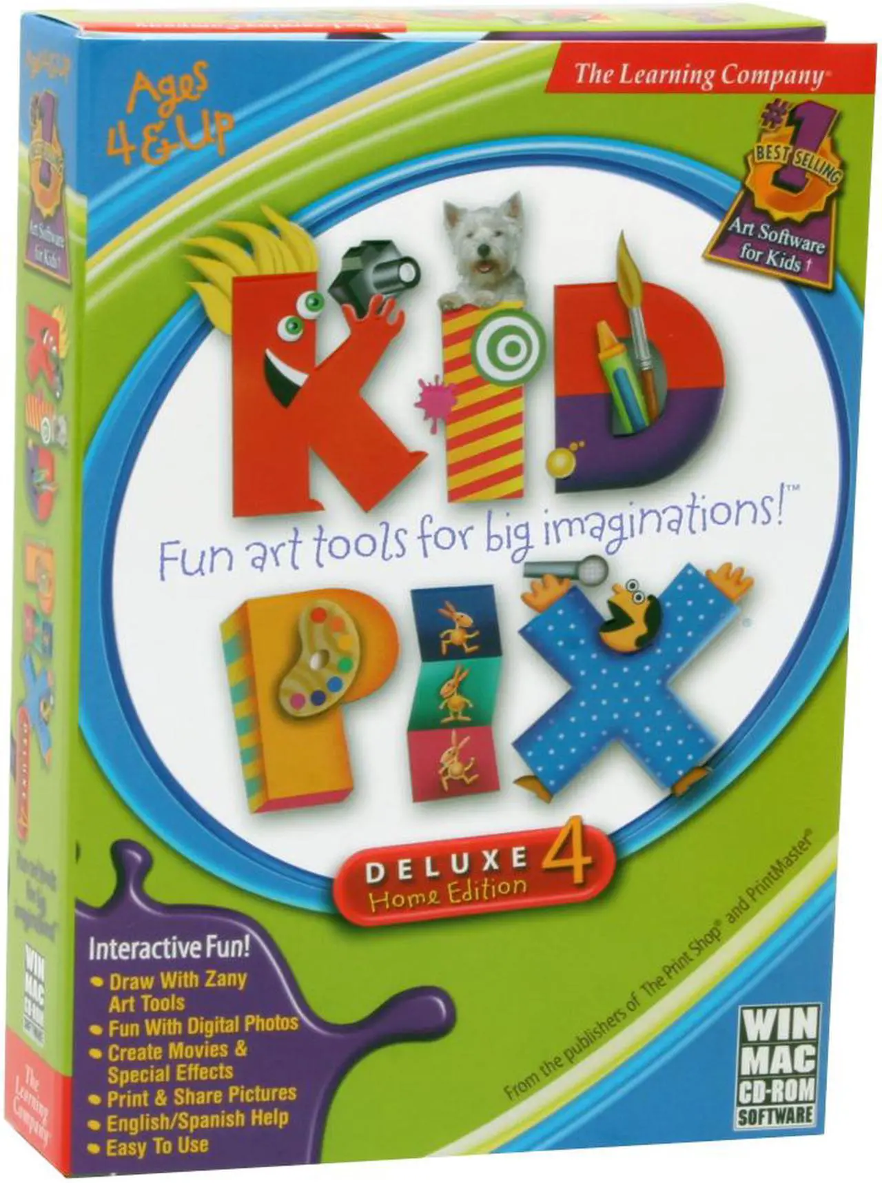 Encore Software Kid Pix Deluxe 4 Home Edition Win/Mac - Newegg.com