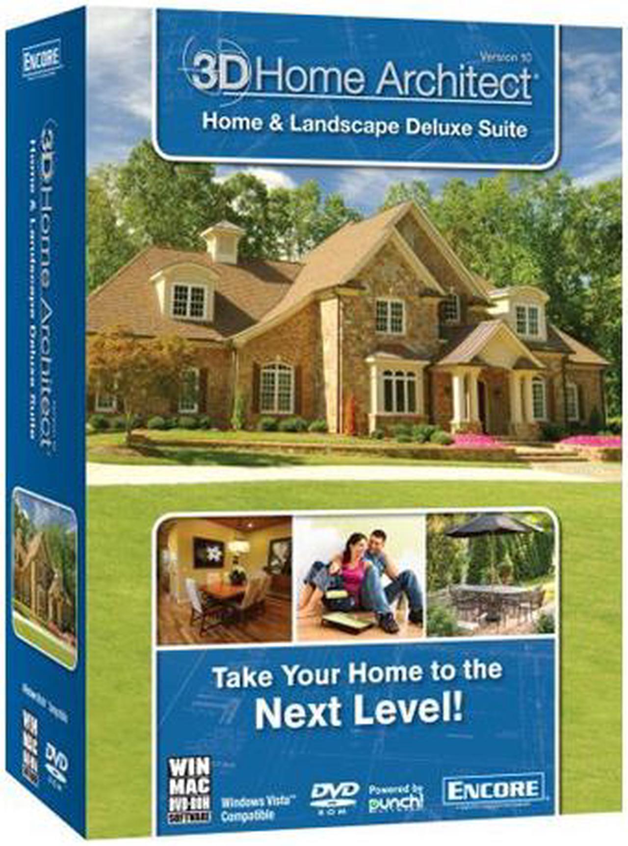 Main image of Encore Software 3D Home Architect Home & Landscape Design Suite v10