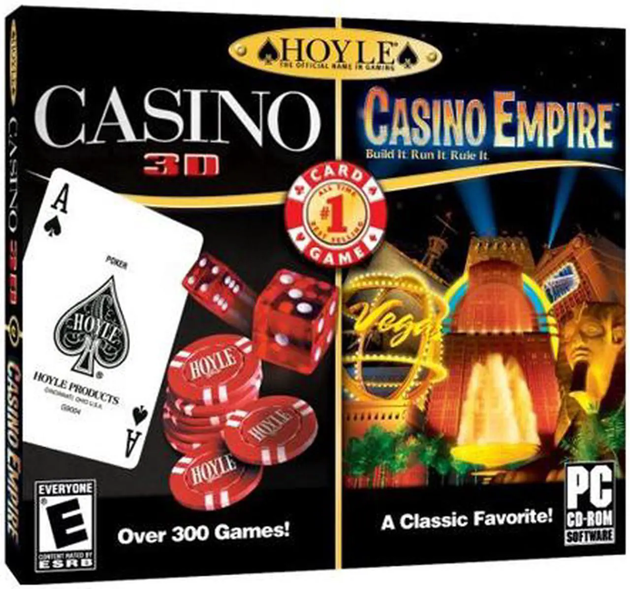 Jeu PC Vintage Hoyle Casino - Windows - Sierra - Boîtier Et CD Inclus