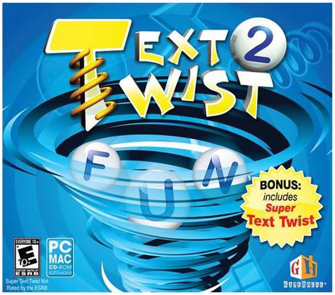 Main image of TEXT TWIST 2 Jewel Case PC Game