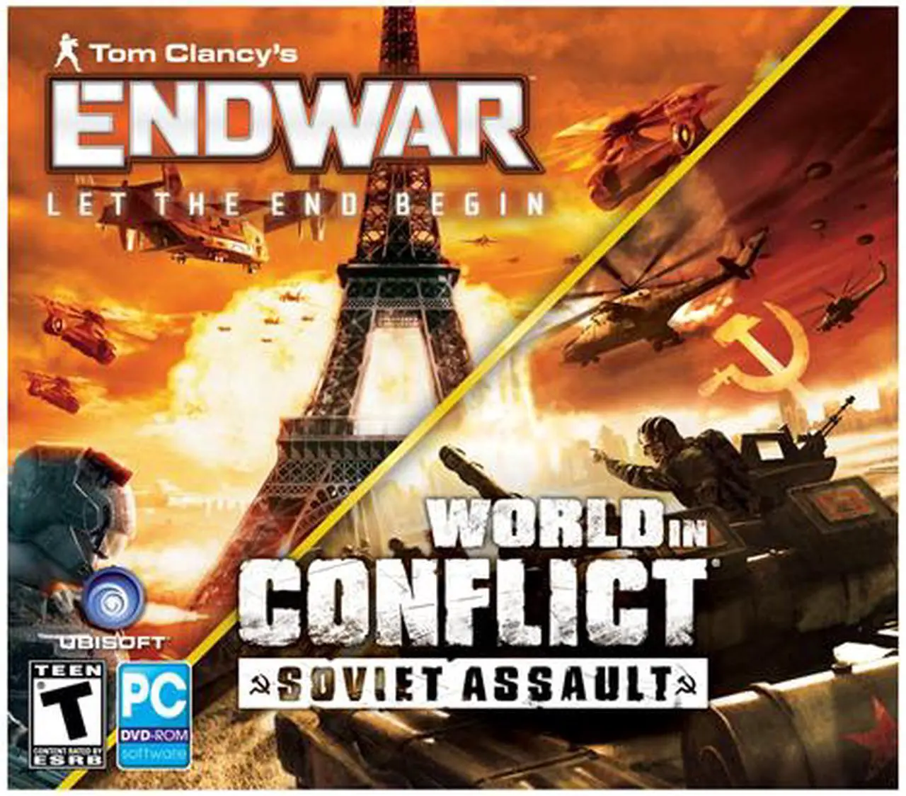 Main image of Tom Clancy End War & World in Conflict: Soviet Assault (Jewel Case) PC Game