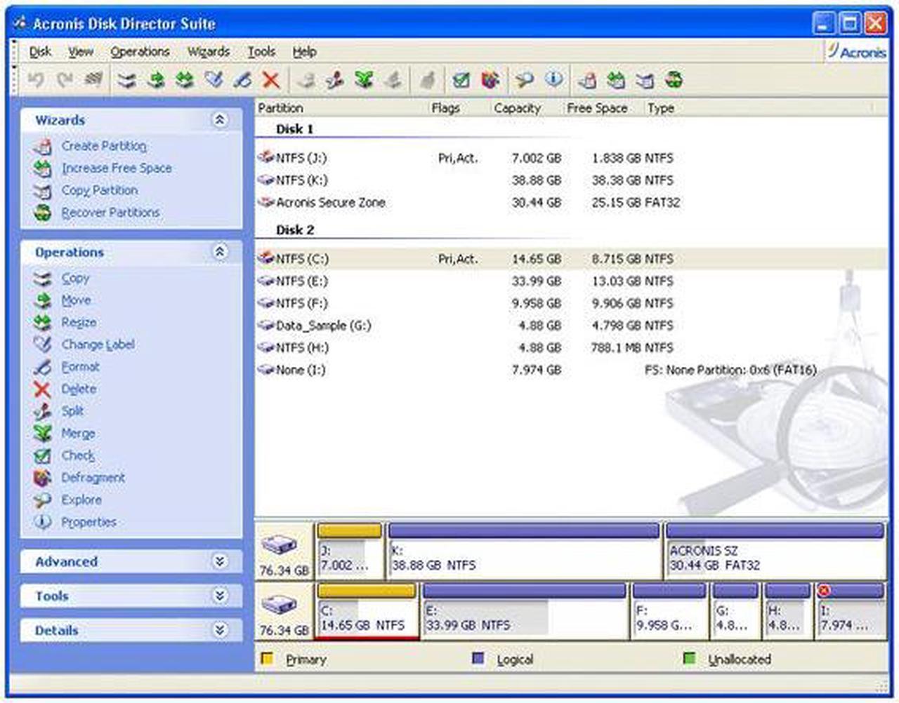 Alt view image 3 of 10 - Acronis Disk Director Suite 10.0
