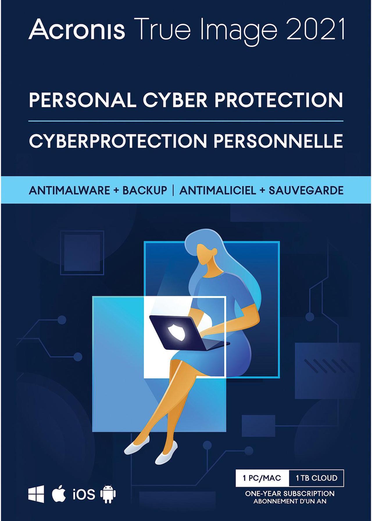 Main image of Acronis True Image Premium Protection Subscription 1 Computer + 1 TB Acronis Cloud Storage - 1 Year Subscription