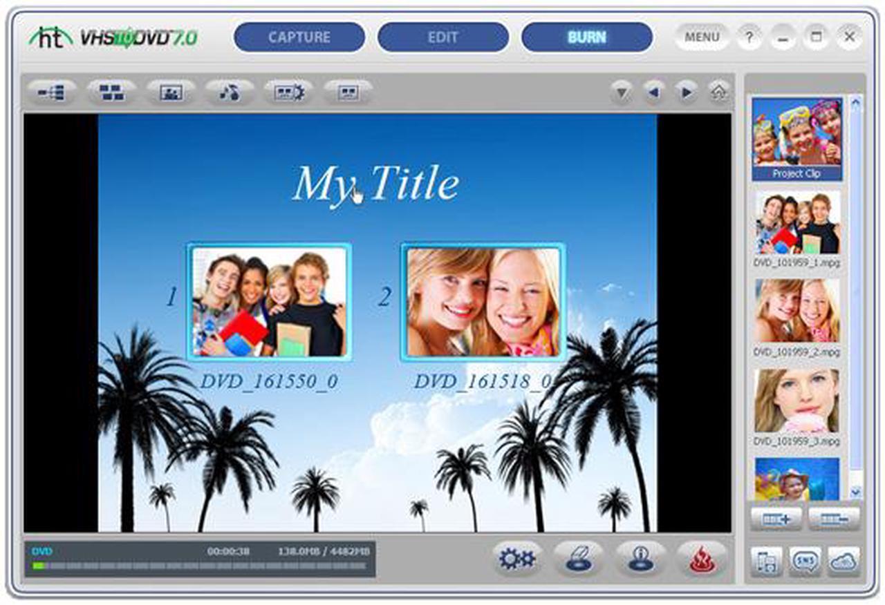 Alt view image 2 of 4 - Honestech VHS to DVD 7.0 Deluxe