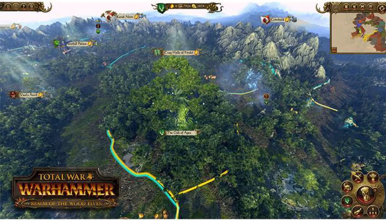 Alt view image 4 of 6 - Total War: WARHAMMER - Realm Of The Wood Elves [Online Game Code]