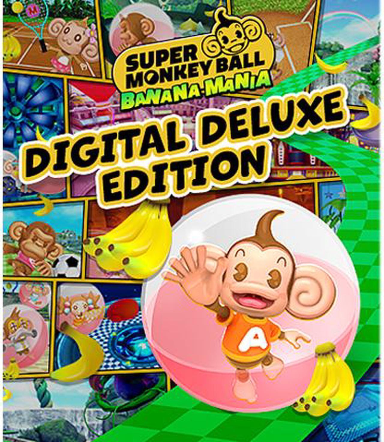 Main image of Super Monkey Ball Banana Mania Digital Deluxe Edition  [Online Game Code]