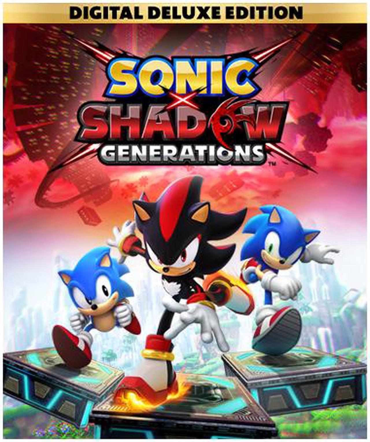 Main image of SONIC X SHADOW GENERATIONS Digital Deluxe Edition - PC [Steam Online Game Code]