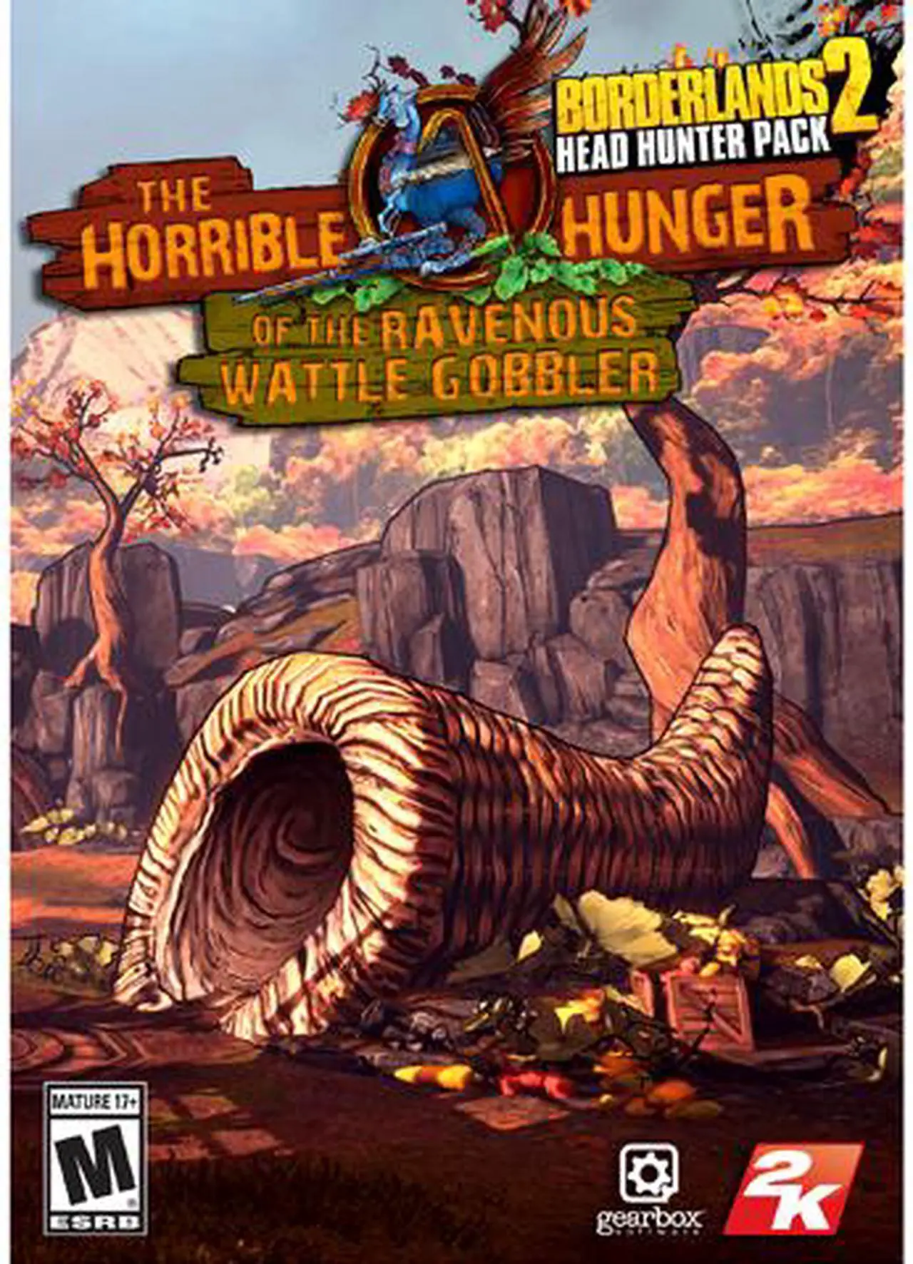 Main image of Borderlands 2 - Headhunter 2: The Horrible Hunger of the Ravenous Wattle Gobbler DLC  [Online Game Code]