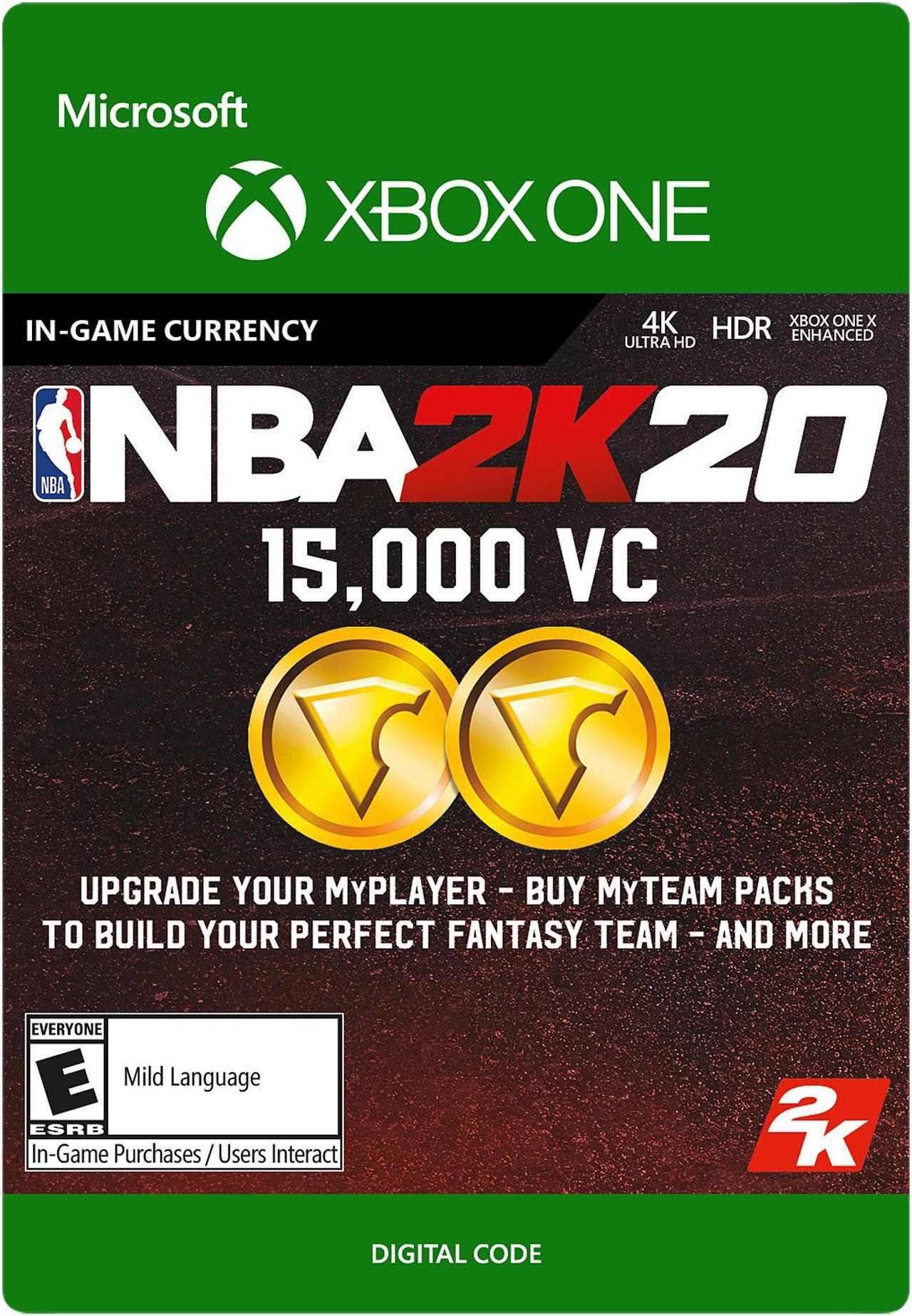 Main image of NBA 2K20: 15,000 VC Xbox One [Digital Code]