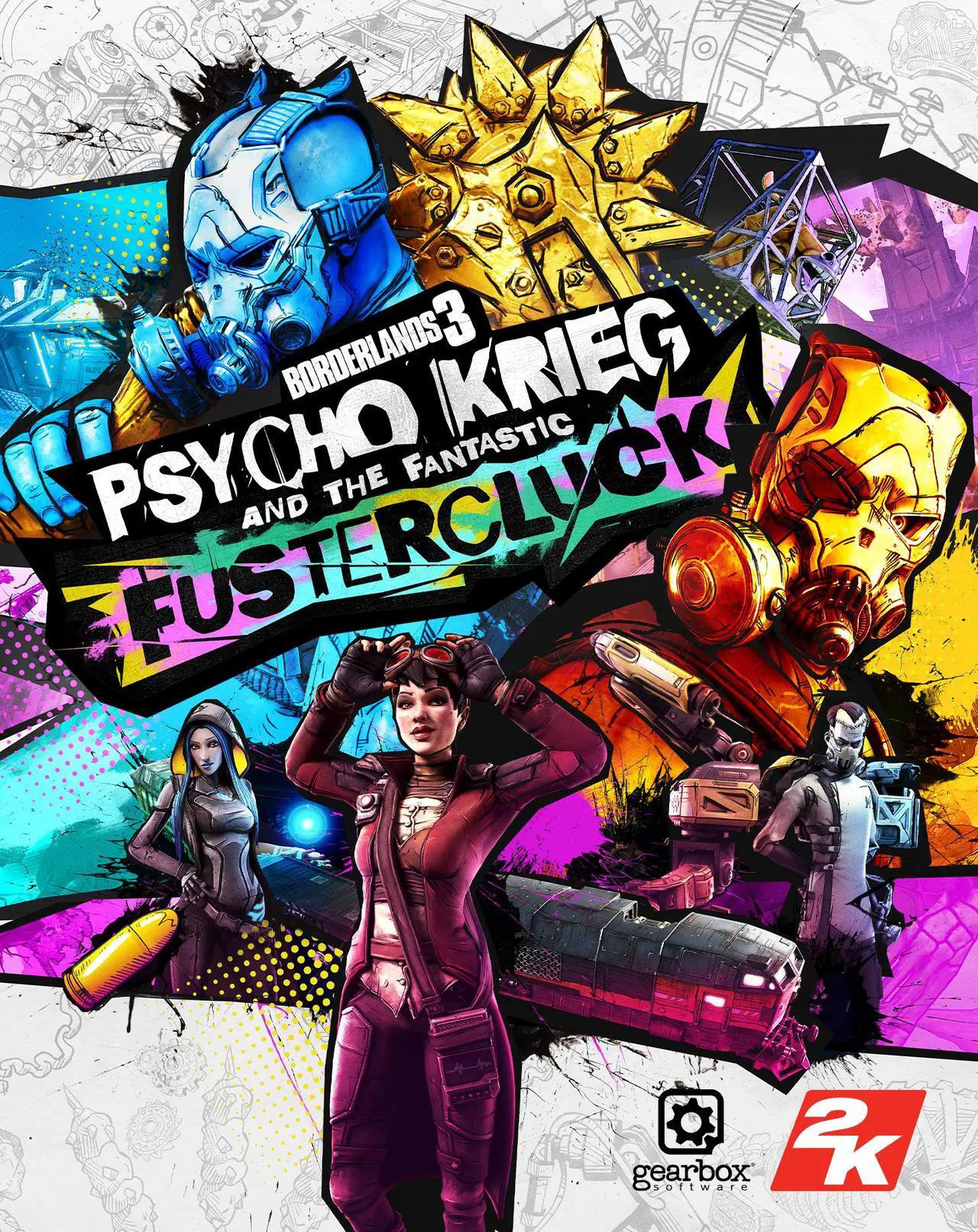 Main image of Borderlands 3: Psycho Krieg and the Fantastic FusterCluck (Epic) [Online Game Code]