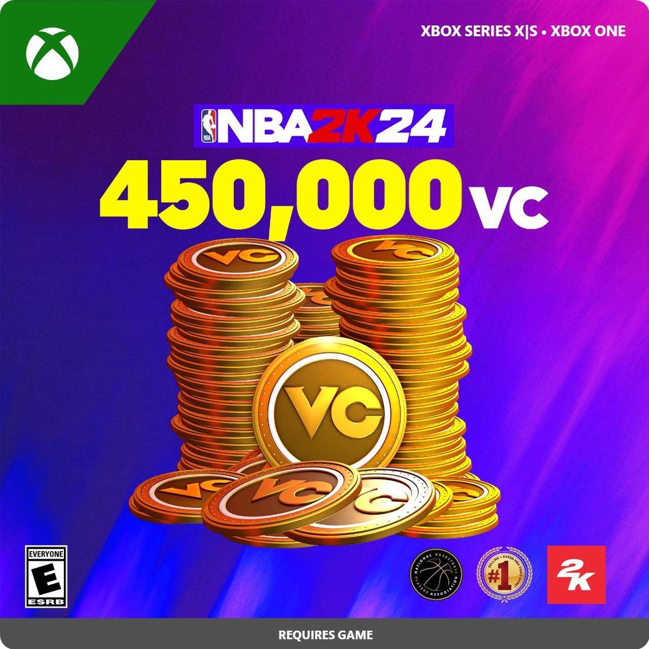 Main image of NBA 2K24: 450,000 VC Xbox Series X|S, Xbox One [Digital Code]