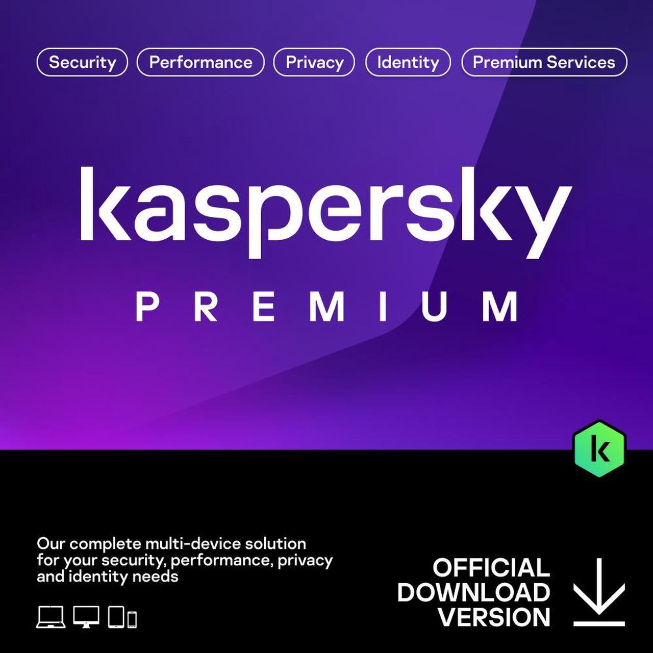 Kaspersky Premium 1 User - 1 Year Subscription [Digital Code]