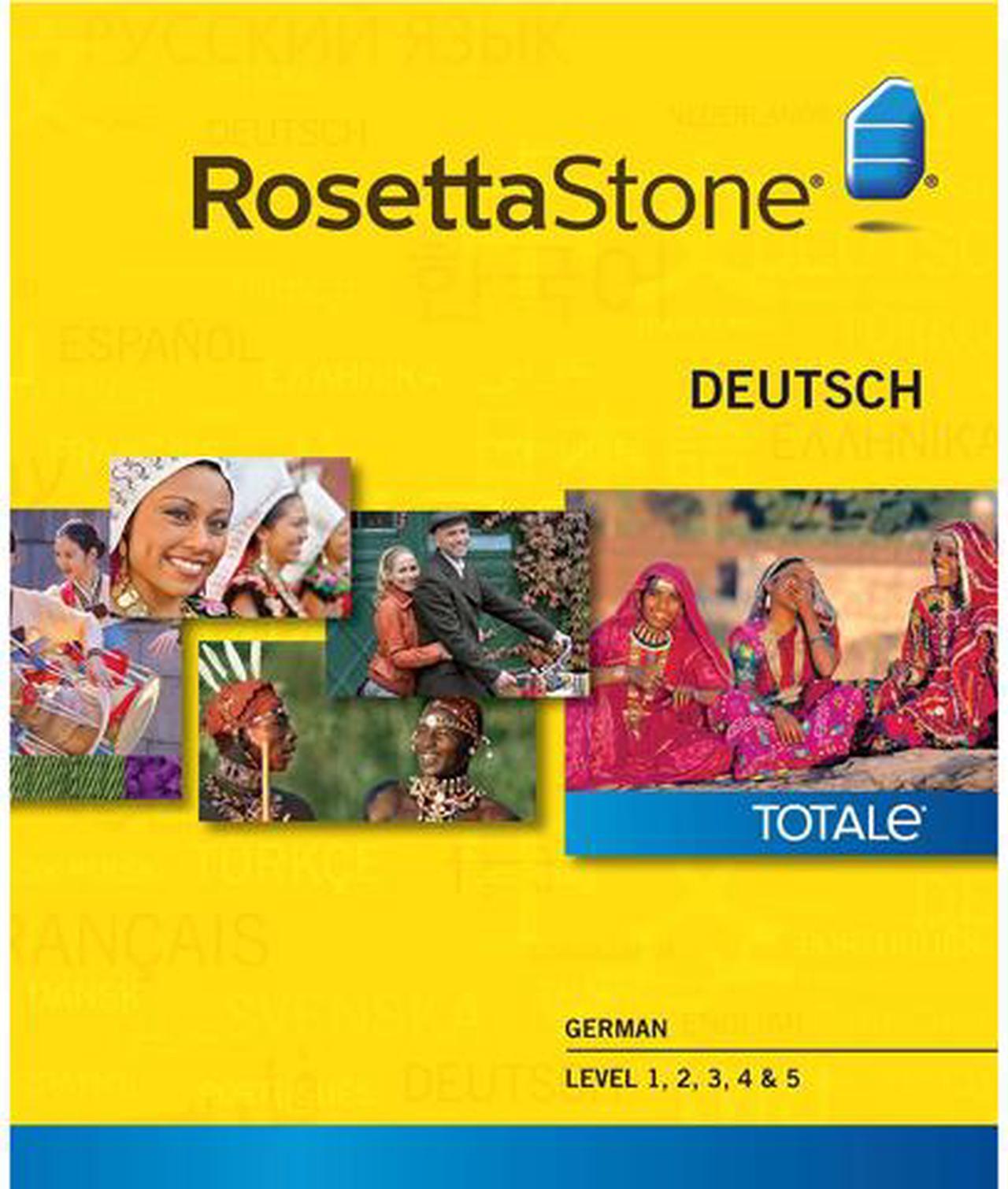 Main image of Rosetta Stone German Level 1-5 Set [Download]