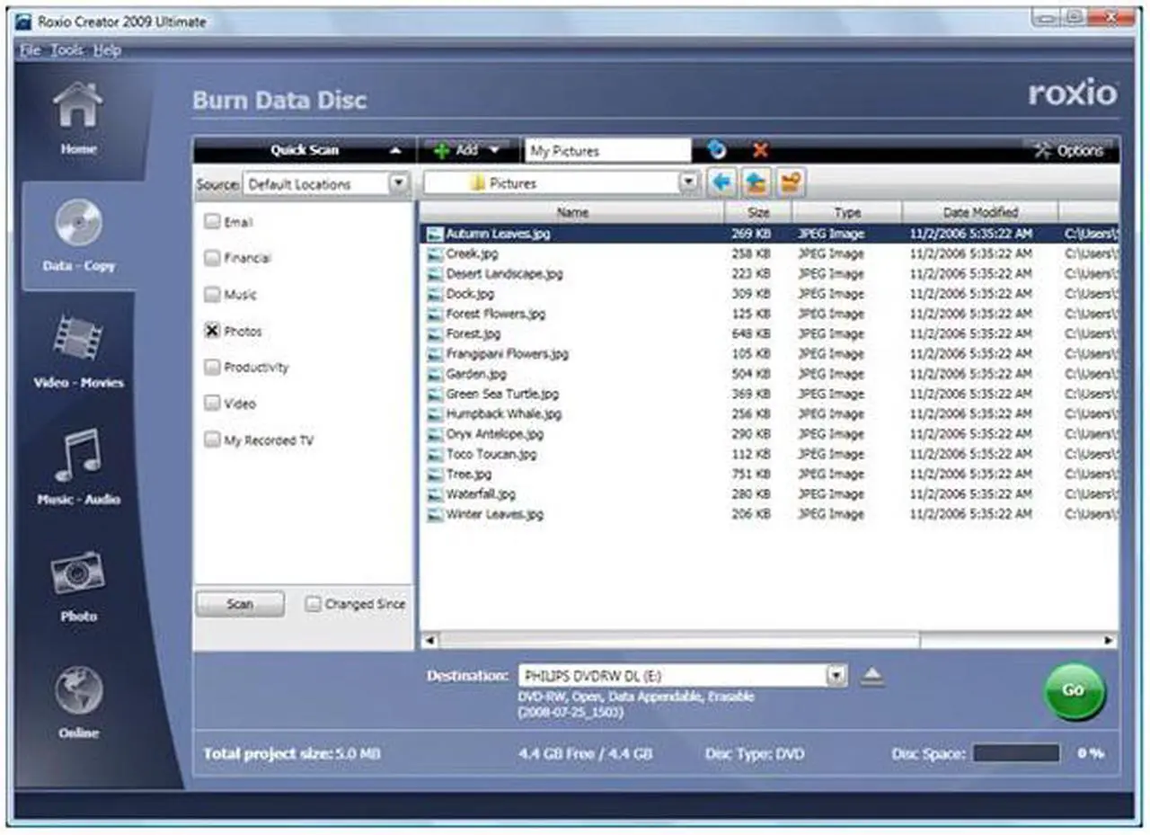 Alt view image 3 of 6 - Roxio Creator 2009 Ultimate - Mini Box
