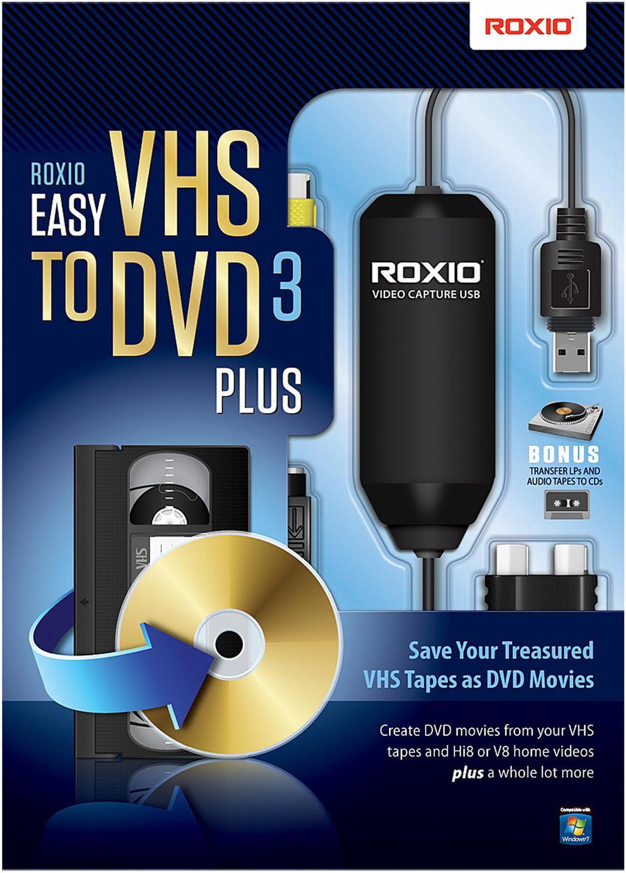 Main image of Roxio Easy VHS to DVD 3.0 Plus