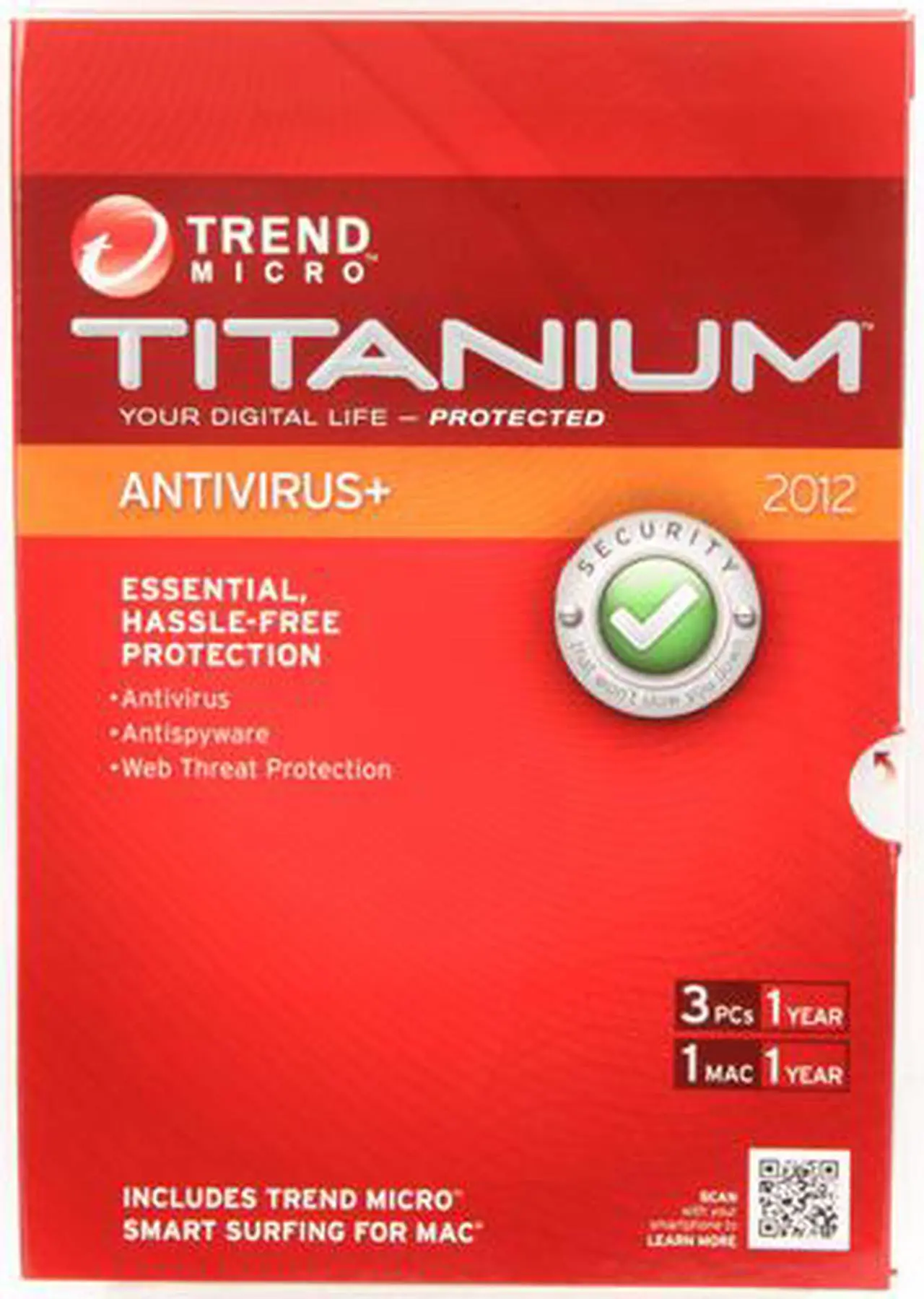 Main image of TREND MICRO Titanium Antivirus - 3 PCs