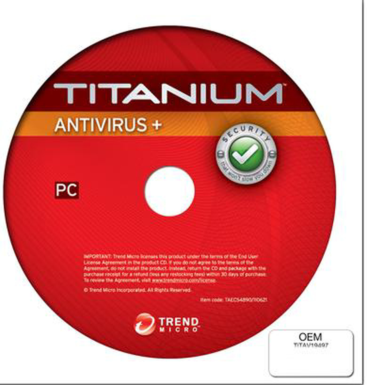 TREND MICRO Titanium Antivirus 2012 - 1 User for System Builder ...