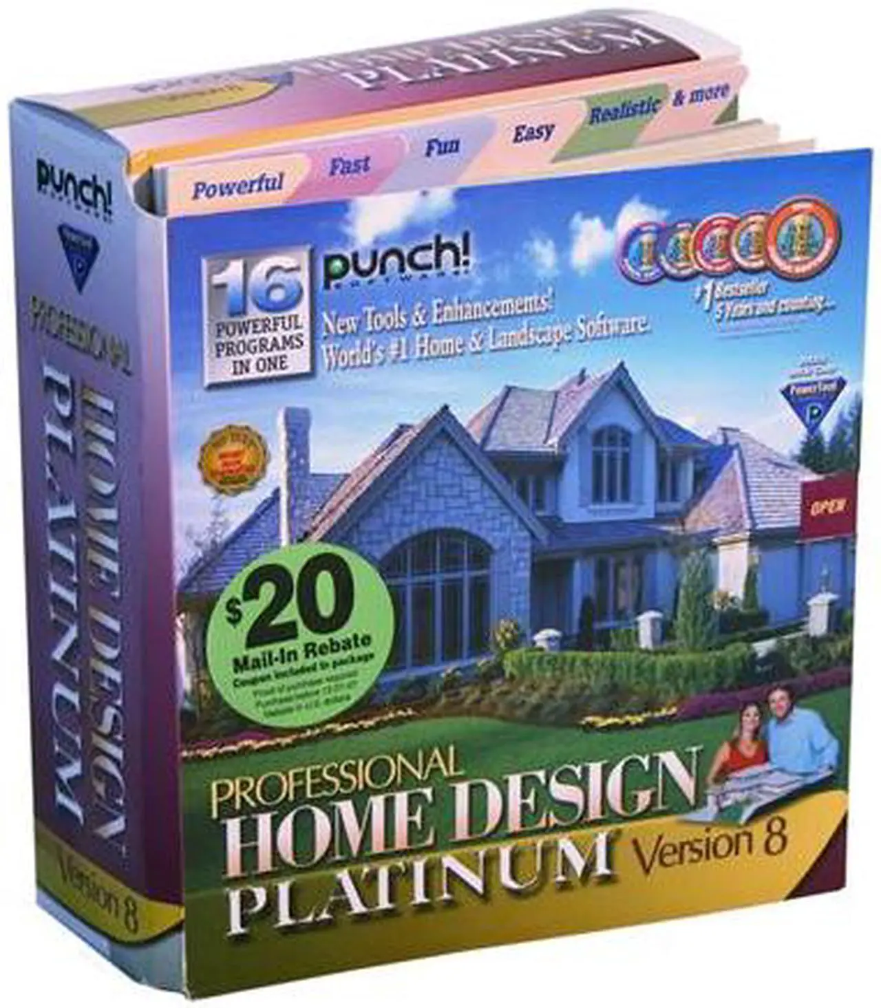 Punch! Software Professional Home Design Platinum V8.0