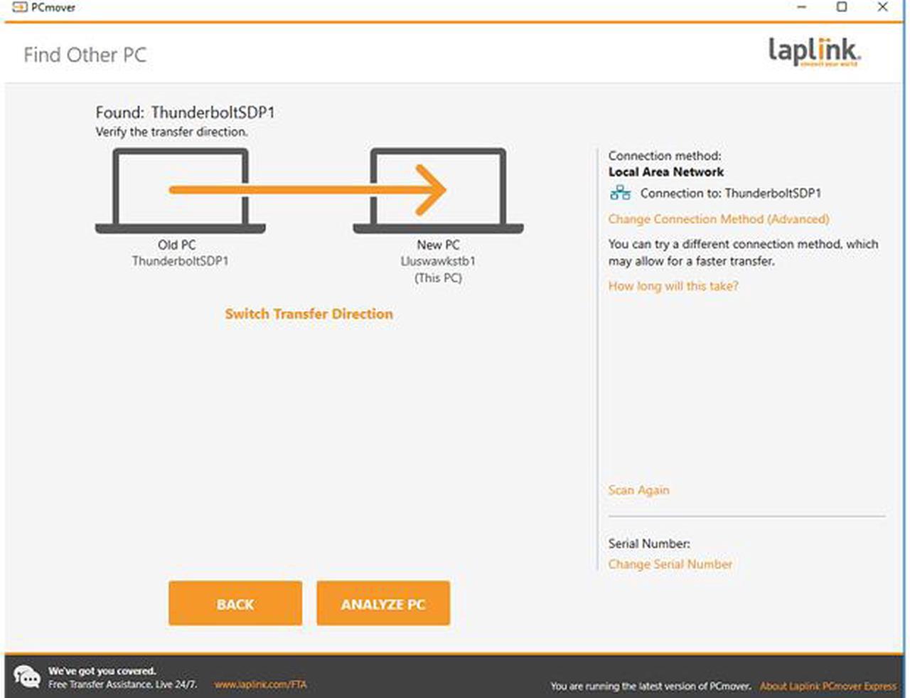 Alt view image 2 of 7 - Laplink PCmover Express v11 - 2 Use