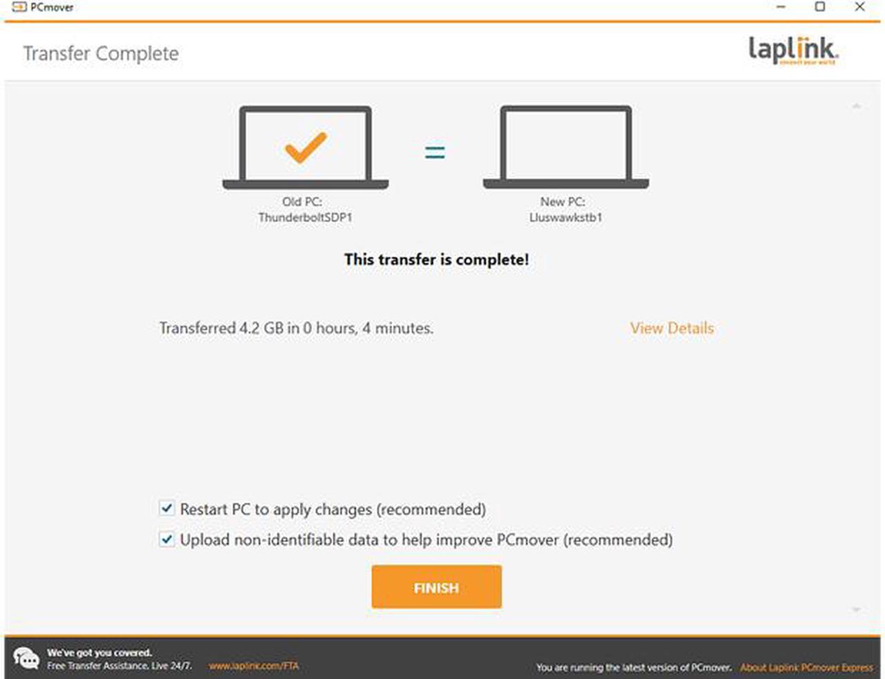 Alt view image 6 of 7 - Laplink PCmover Express v11 - 2 Use