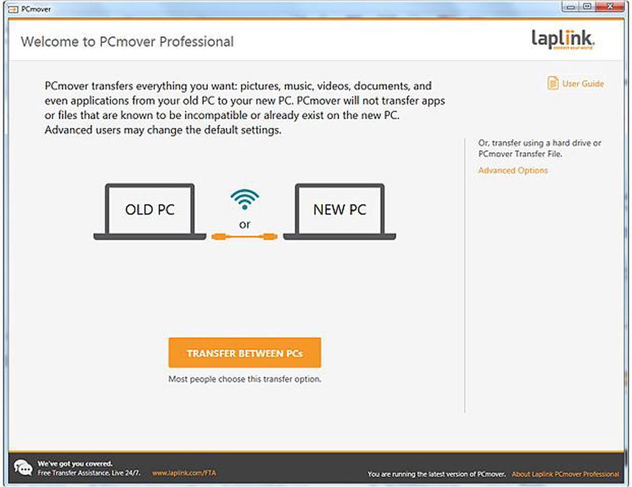 Alt view image 3 of 7 - Laplink PCmover Professional - 1 Use (Moves Applications, Files, and Settings to Your New PC) Download