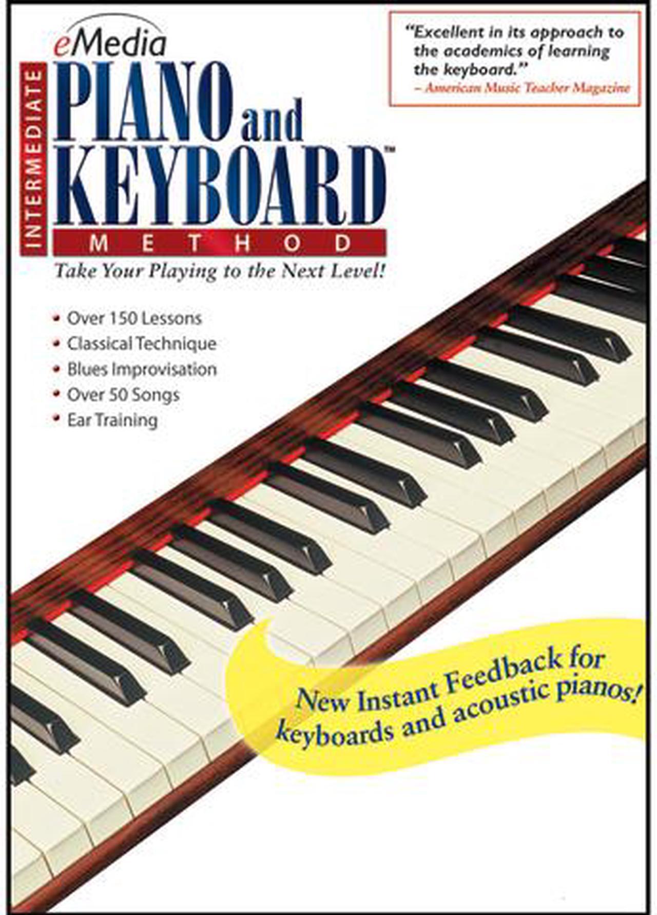 Main image of eMedia Intermediate Piano and Keyboard Method (Windows) - Download